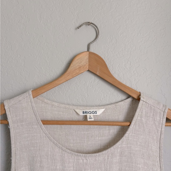 Briggs Linen Sheath Midi Dress - Picture 2 of 2